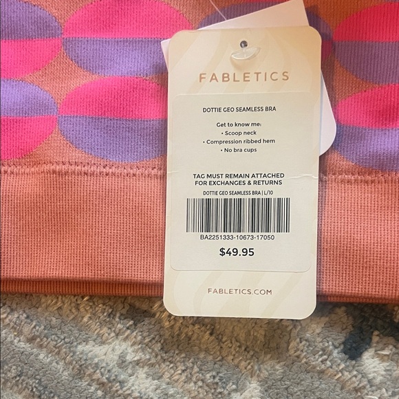 Fabletics Pink and Purple Athletic Shorts - Picture 5 of 6